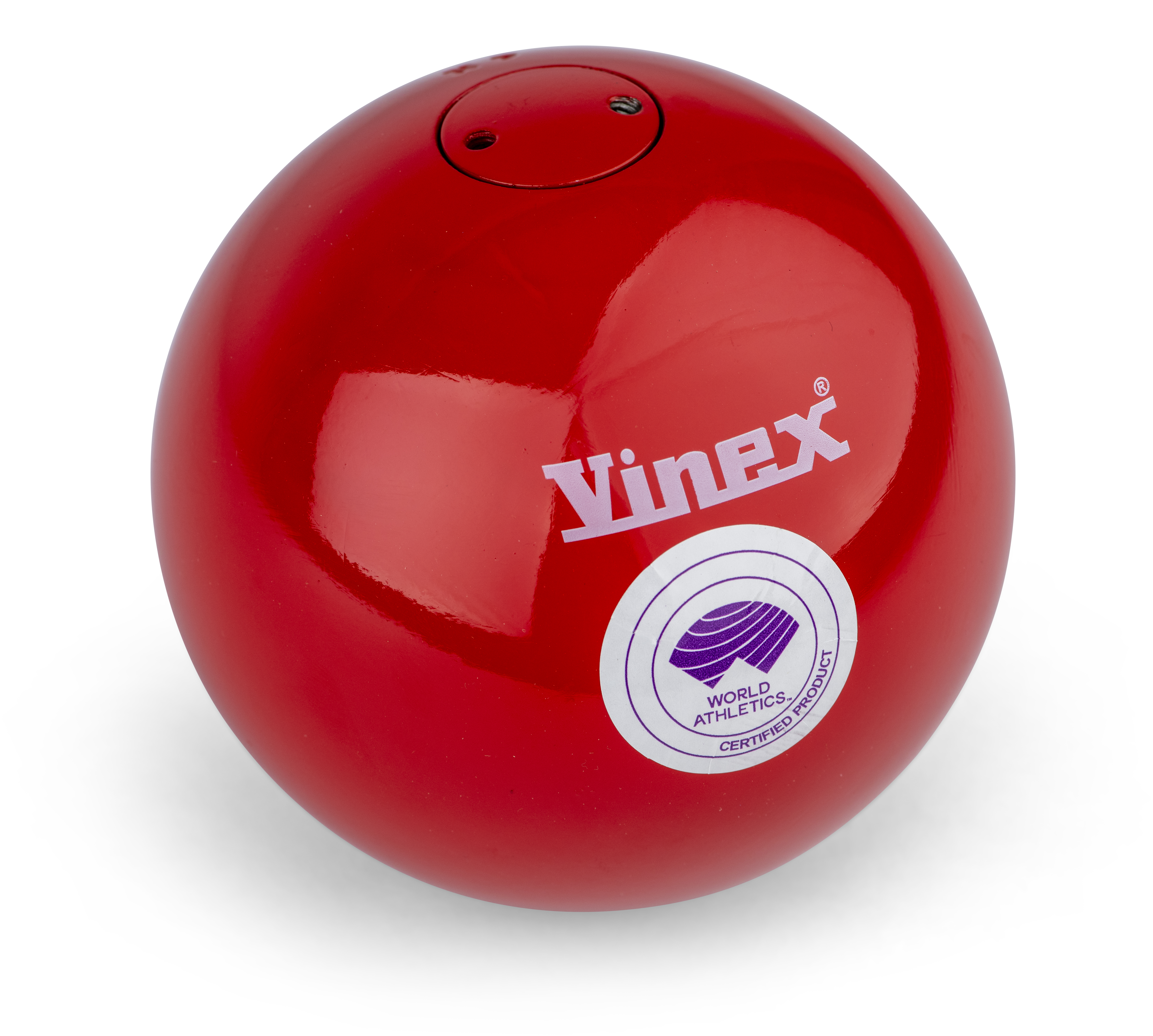 Vinex Wettkampfstoßkugel Super aus Stahl - 6,00 kg - 120 mm