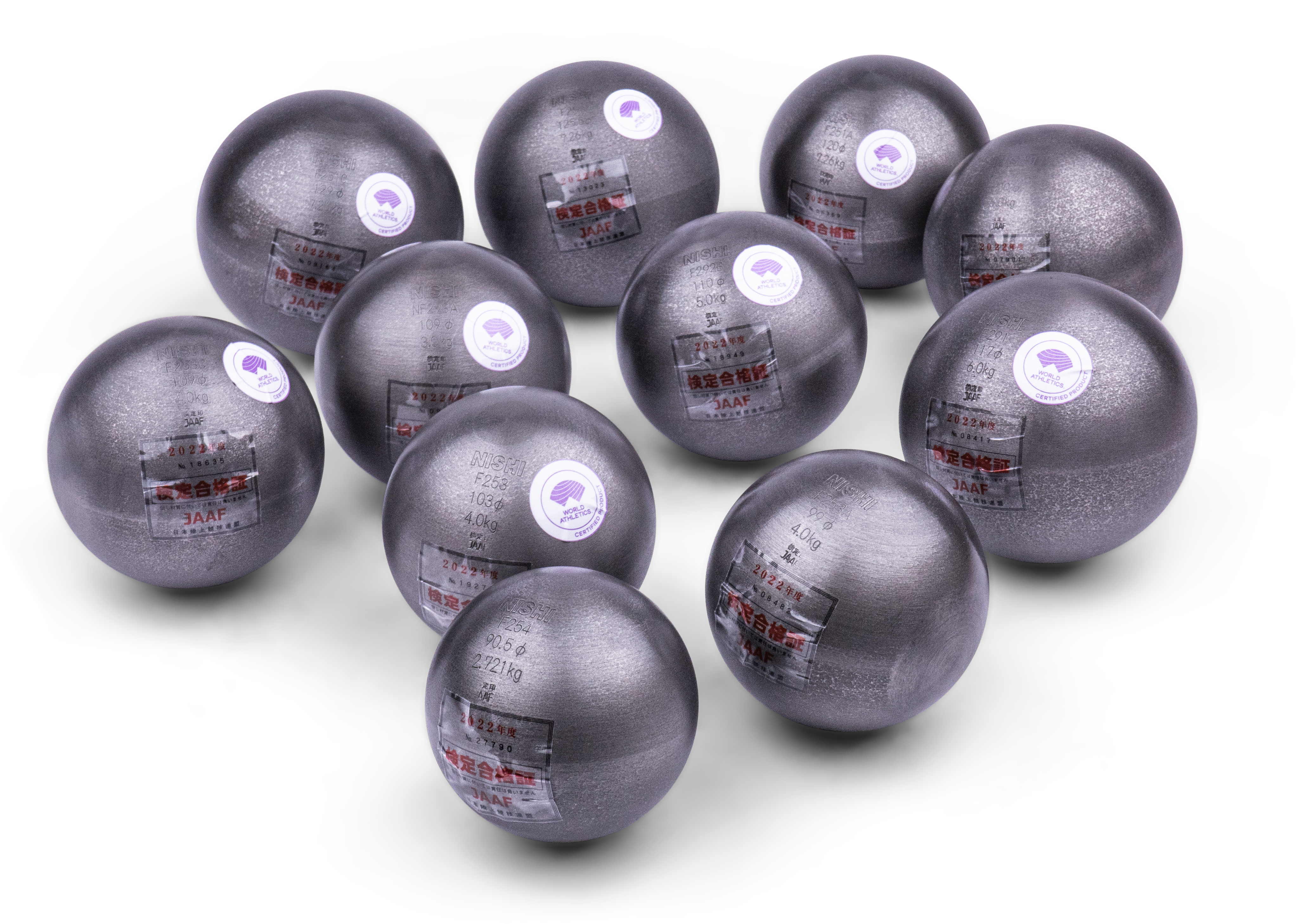 Nishi Wettkampfstoßkugel