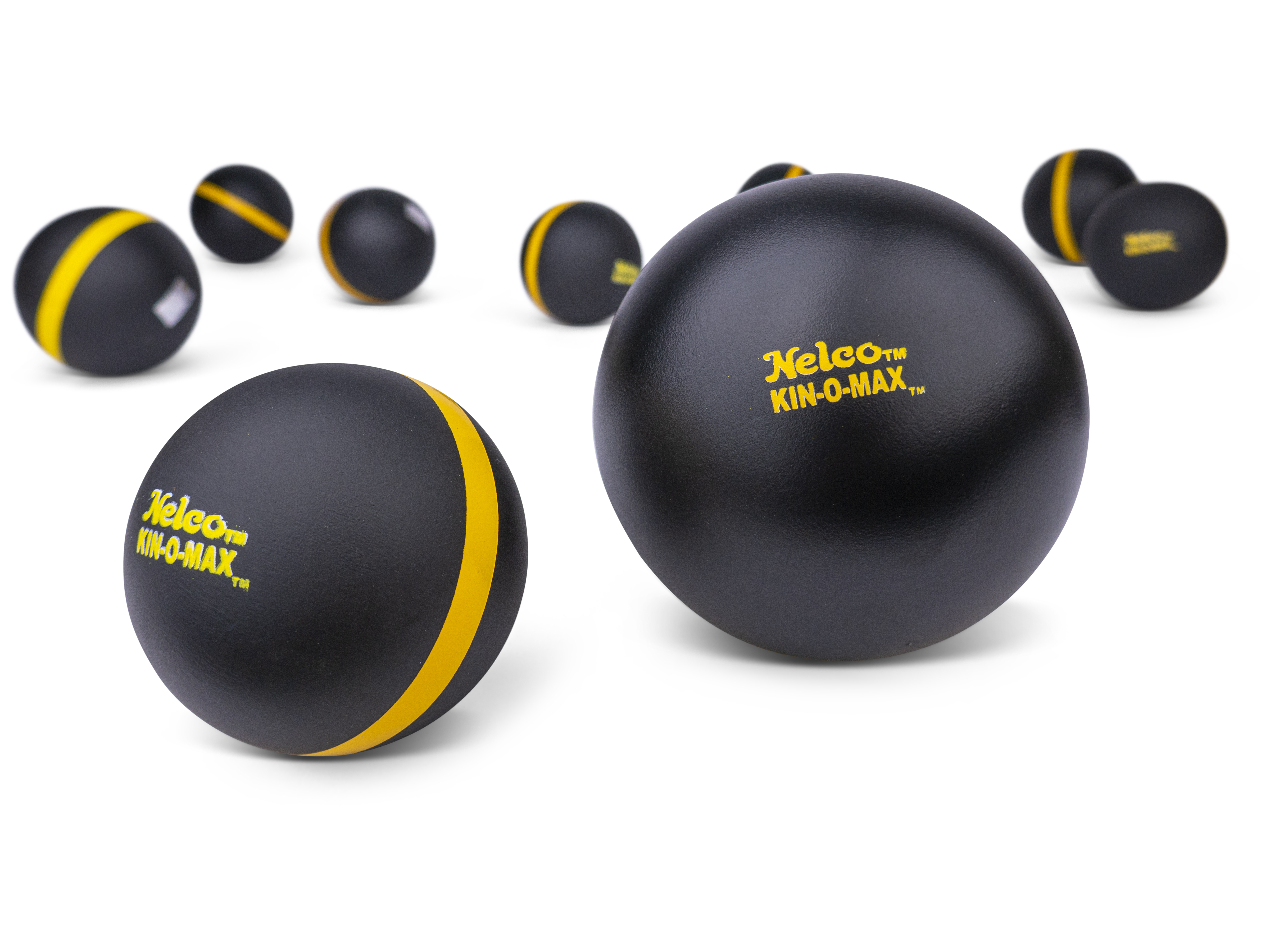 Nelco Wettkampfstoßkugel KIN-O-MAX aus Stahl